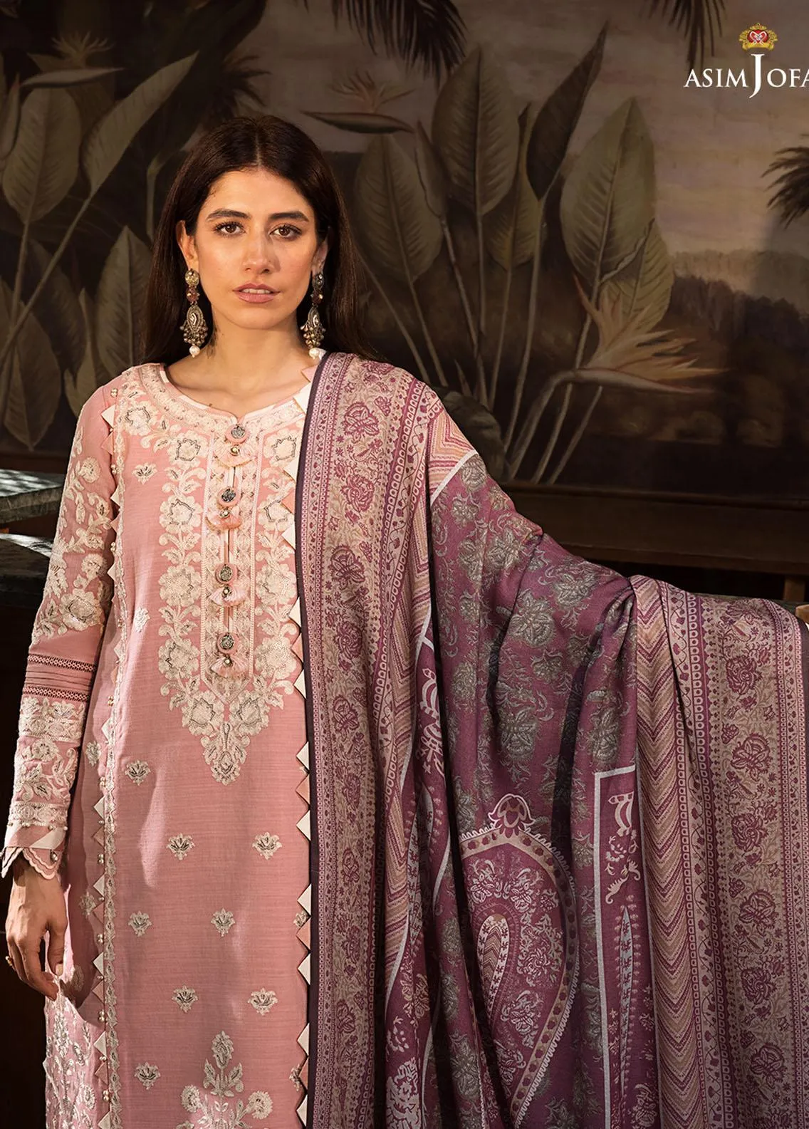 ASIM JOFA | KASHMIRI SHAWL (AJK-05)